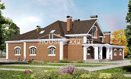 400-003-П Проект двухэтажного дома мансардой, красивый загородный дом из арболита, Шымкент