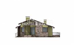 130-007-Л Проект одноэтажного дома, доступный дом из арболита Талдыкорган, House Expert