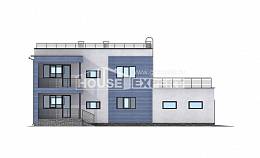 180-012-Л Проект двухэтажного дома, гараж, просторный дом из кирпича, Тараз