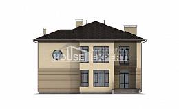 300-006-П Проект двухэтажного дома, гараж, классический коттедж из кирпича, Туркестан