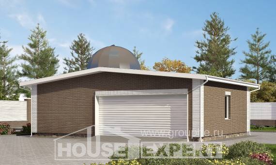 075-001-П Проект гаража из кирпича Кокшетау, House Expert
