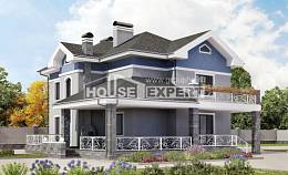 200-006-Л Проект двухэтажного дома, просторный дом из кирпича Караганда, House Expert