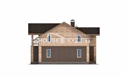 160-014-П Проект двухэтажного дома, экономичный дом из теплоблока Актобе, House Expert