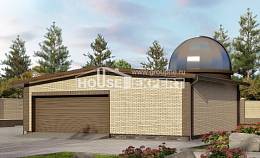 075-001-Л Проект гаража из кирпича Атырау, House Expert