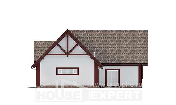 145-002-Л Проект гаража из керамзитобетонных блоков Кокшетау, House Expert