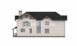 340-004-Л Проект двухэтажного дома, огромный дом из бризолита Тараз, House Expert