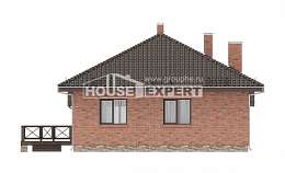 070-006-Л Проект одноэтажного дома, крохотный домик из арболита Темиртау, House Expert