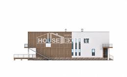 100-003-Л Проект двухэтажного дома, классический коттедж из керамзитобетонных блоков, Кокшетау