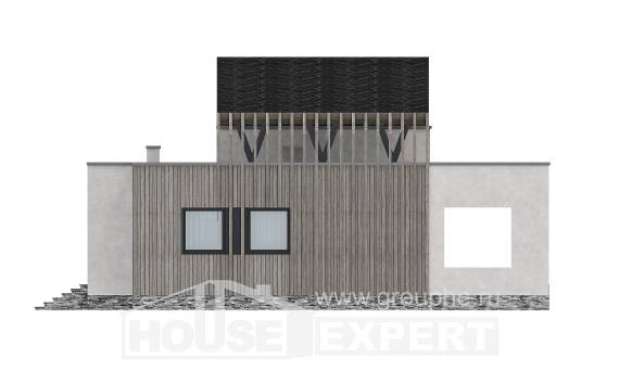 170-011-Л Проект одноэтажного дома, недорогой домик из кирпича, Кызылорда