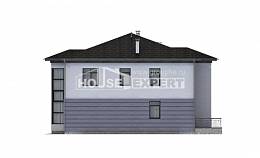 300-006-Л Проект двухэтажного дома, гараж, современный загородный дом из кирпича, House Expert
