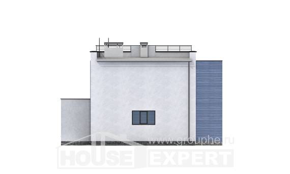 180-012-Л Проект двухэтажного дома, гараж, современный загородный дом из кирпича, Шымкент