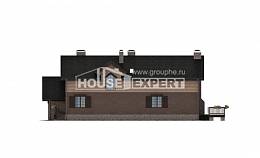240-002-П Проект двухэтажного дома с мансардой, гараж, уютный дом из поризованных блоков Тараз, House Expert