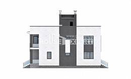 225-001-П Проект двухэтажного дома, средний домик из керамзитобетонных блоков, Шымкент