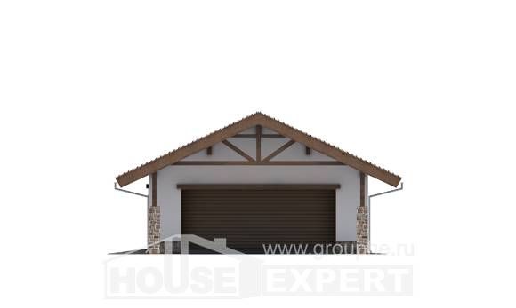 060-005-Л Проект гаража из кирпича Атырау, House Expert