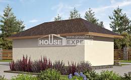 040-001-П Проект гаража из бризолита, House Expert